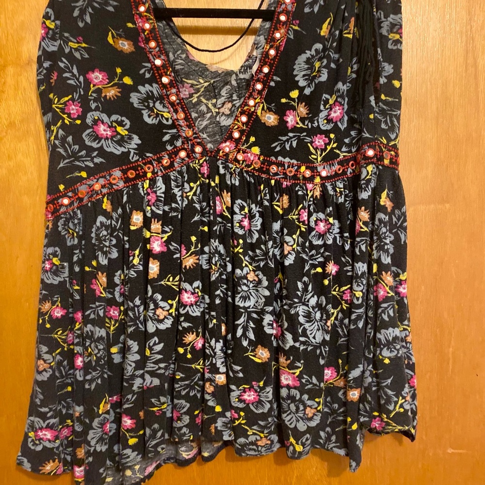 Free People floral top